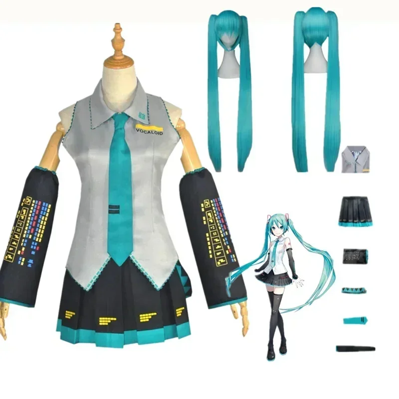 Vocaloid Miku - Japonskí muži Ženy parochňové kostýmy Budúc