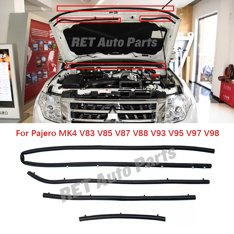 Vodený automobil pre auto pre Mitsubishi Montero Shogun Pajero 4 MK4 V83 V85 V87 V88 V93 V95 V97 V98 2006-2020