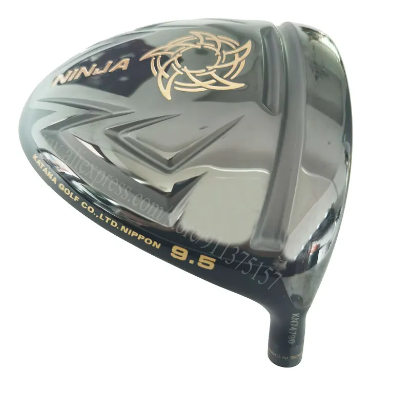 Vodič hlava pravého ruky Black Voltio Ninja Golf Head 10.5 alebo 9,5 stupňov