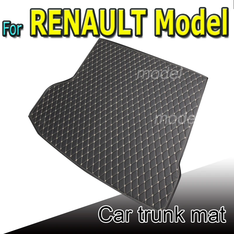 Vodotesná rohož pre kmeň automobil pre Renault Laguna Coupe Clio Megane R Arkana Kadjar Koleos Megane Gran Coupe Cargo Liner Boot Carpets