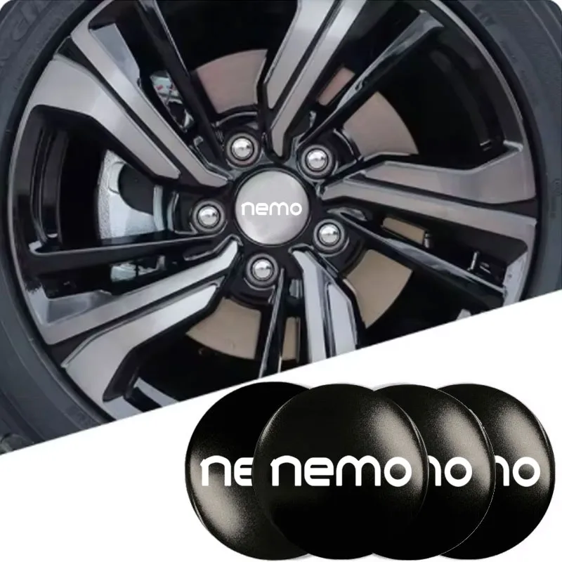 Vodotesná vysoko kvalitná nálepka na nálepku Logo Automobil Hub Cover Logo pre Citroen Nemo Auto Auto Auto príslušenstvo lepkavý odpor nepremokavý