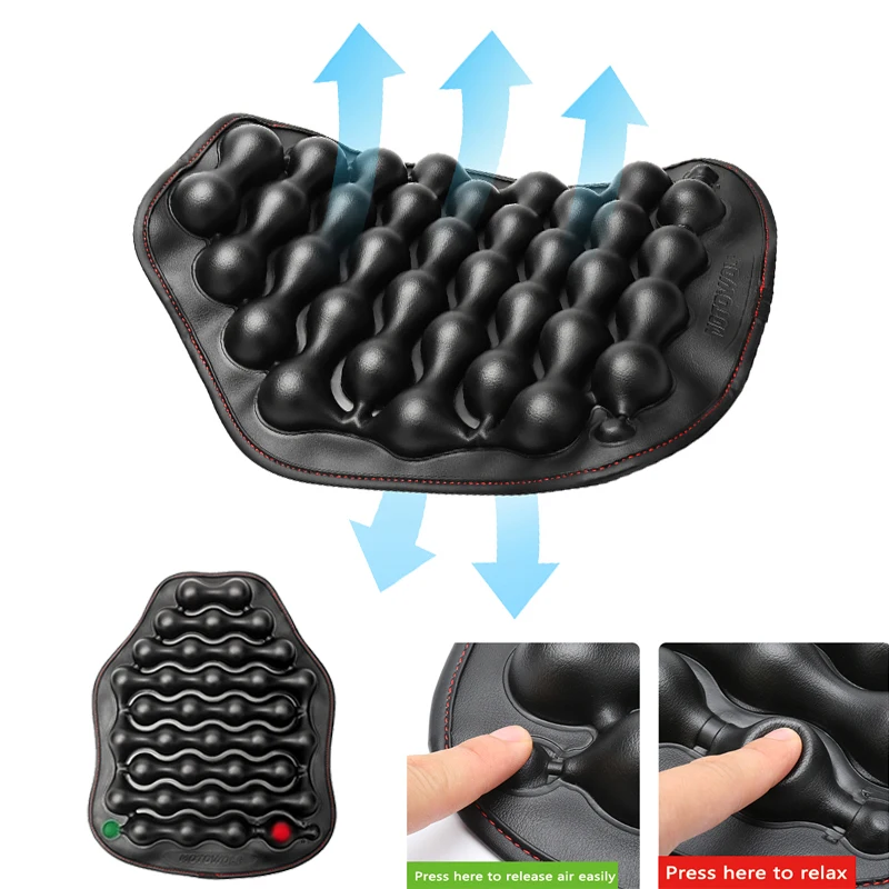Vodotesná vzduchová podložka Motocyklové sedadlo Cushion Cover Universal pre Honda CBR600 NC750X CB500X pre BMW R1200GS R1250GS pre Suzuki