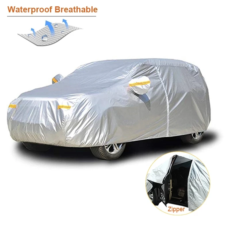 Vodotesné kryty automobilov Outdoor Sun Cover Cover pre kryty autosedačiek Mg ZS Case Case Camry 40 Taraf Mercedes CLA C118