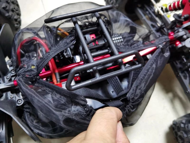 Vodotesný kryt ochranného krytu ochranný podvozok prachový kryt prach odolný voči 1/8 Arrrma Kraton EXB RC Aktualizácia automobilov