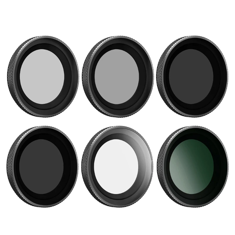Vodotesný ND filter ND8/16/32/64 UV CPL pre Insta360Go3 Action Camera Športové kamery Outdoor Photography 53CF