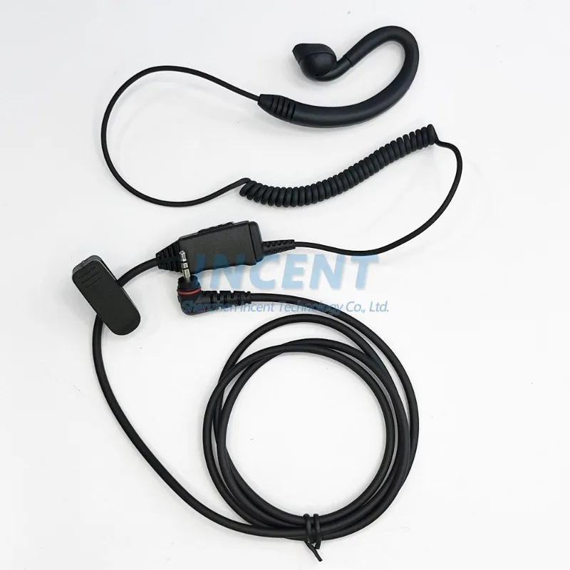 VoionAir 10ks Wierd Uzalka pre PD372 PD375 PD376 PD378 PD362 PD365 PD366 TD372 BD305 Walkie Talkie kompatibilný Hytera EHS16