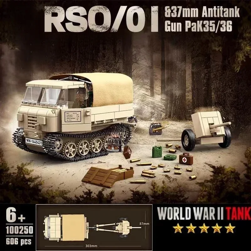 Vojenská druhá svetová vojna ROS/01 Traktor protitank