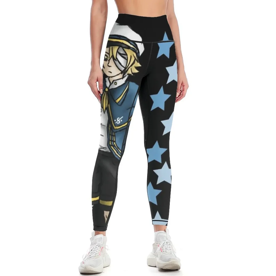 Vokaloid Oliver leggings športové košele telocvične športy pre telocvičňové kraťasy dámske legíny