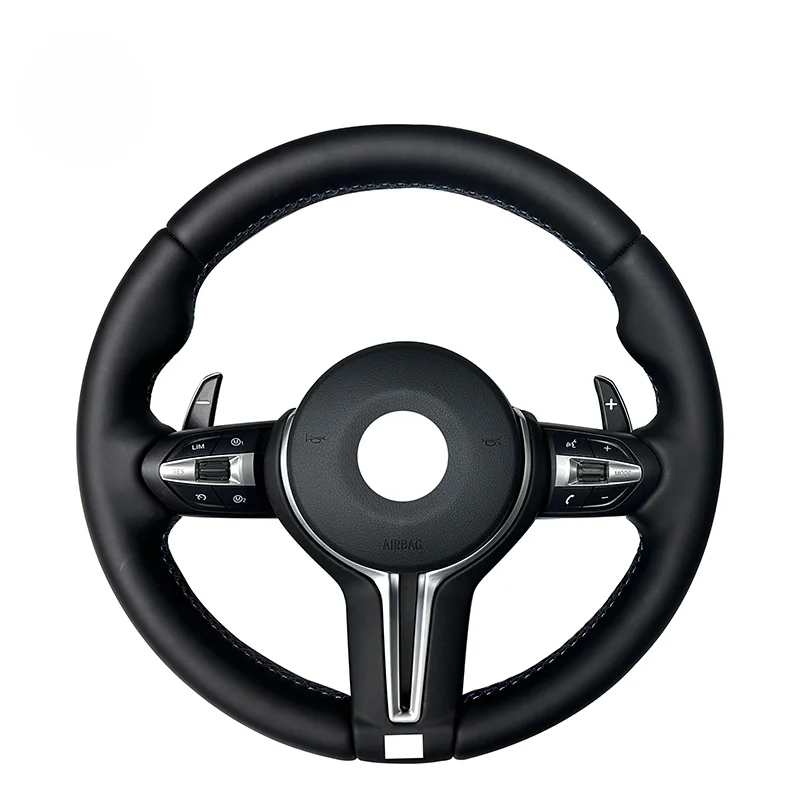Volant Prispôsobený pre 320i 335i E90 E91 E92 E93 M3 3 Series Prispôsobený pravý kožený volant