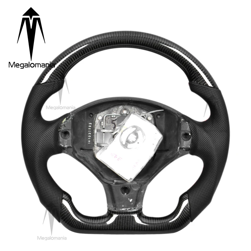 Volant z uhlíkových vlákien pre Peugeot 4008 408 508 5008 301 307 3008 308 206 2008 208 260 LED volant