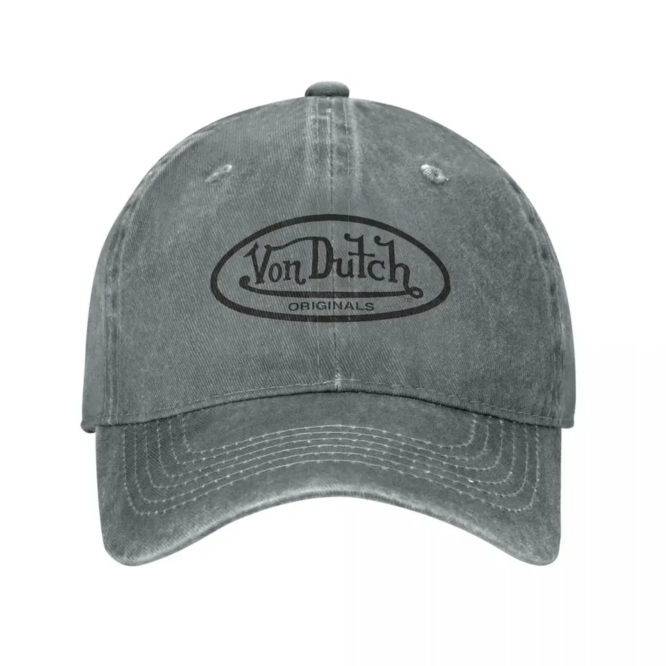 Von Baseball Caps Classic Ussessed Wased Dutcher Snapback Cap pre mužov Ženy Vonkajšie letné klobúky čiapka