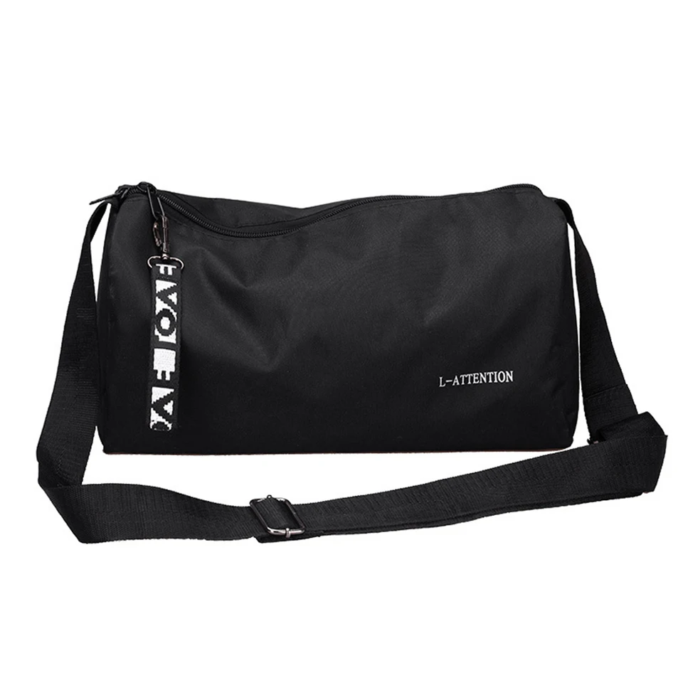 Vonkajšia fitness tašky v taškách Multifunkcia fitness cestovná kabelka 600D nylon nastaviteľný remienok na víkendový tréning
