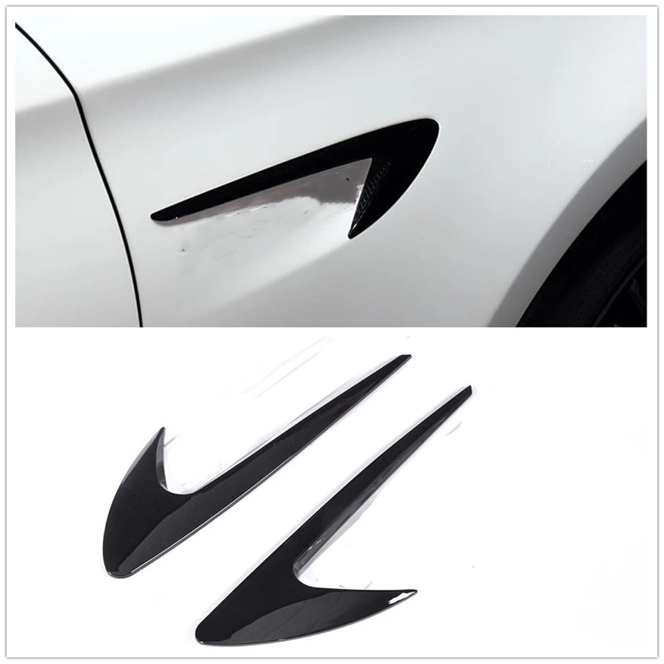 Vonkajšia nálepka sukne bočného vzduchu Vzdnitý kryt Fender Exteriér pre Mercedes Benz Abces CLA trieda W205 W204 W212 X253 E63