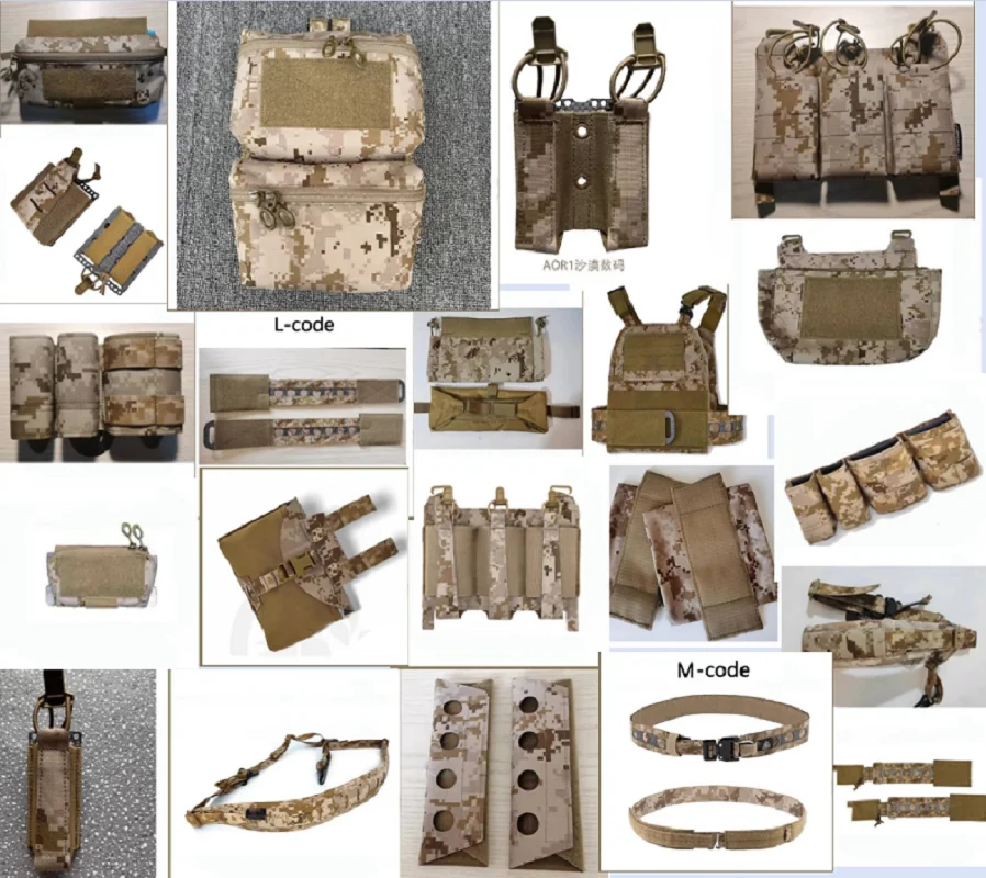 Vonkajšia športová aor1 taktická súprava V5 Tank top+Set+Belt