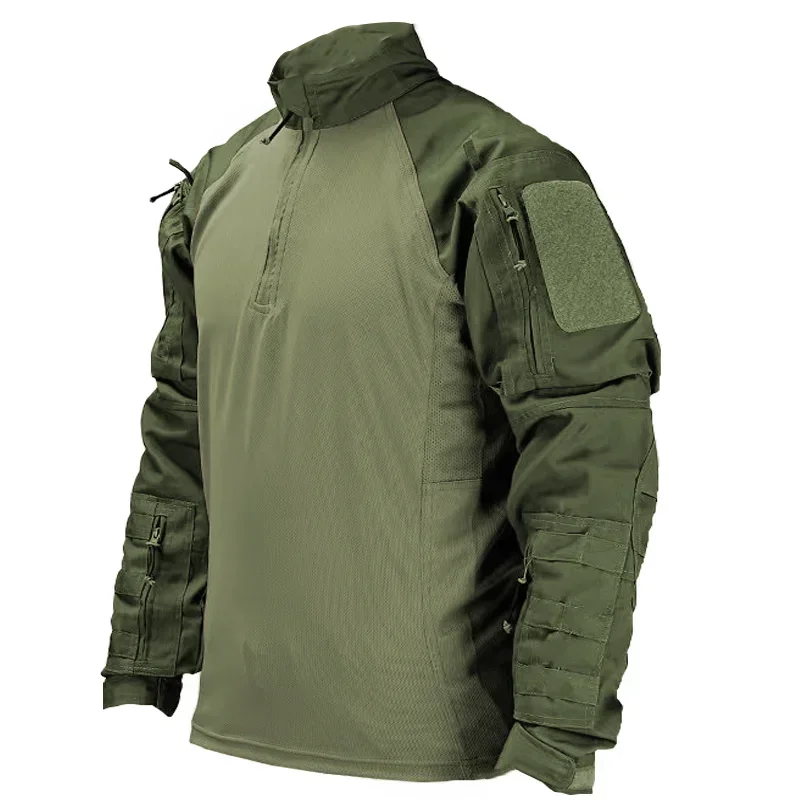 Vonkajšie bojové košele taktické košele camo uniforma airsoft košele muži oblečenie paintball kemping lovecké oblečenie nosiť odolné