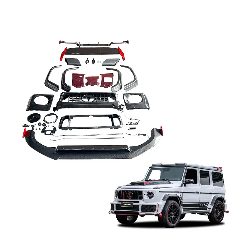 Vonkajšie diely vozidla W464 W463 Upgrade G900 Raketa Dry Sury BodyKit Bodykit pre telové súpravy G Class