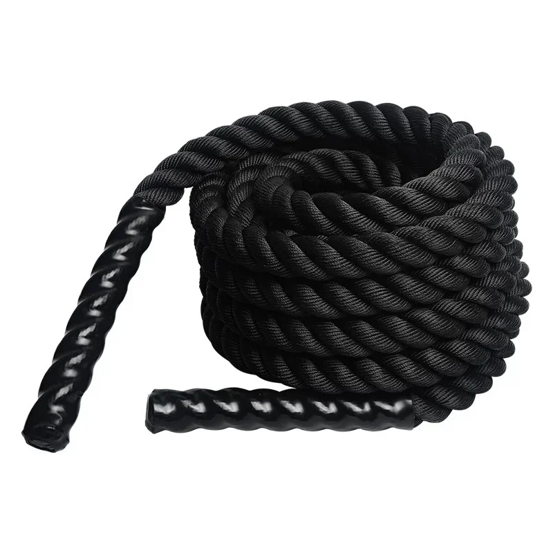 Vonkajšie kardio tréningové lano ťažké bojové lano celotelové cvičenie Výbor pre výcvik telocvičňa Fitness Strength Lany 25 mm*12 m