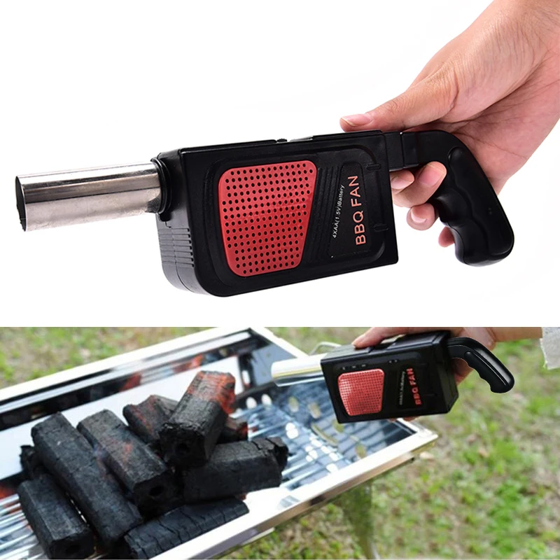 Vonkajšie kempingové vreckové elektrické varenie BBQ Barbecue ventilátor Vzduchový dúchadlo