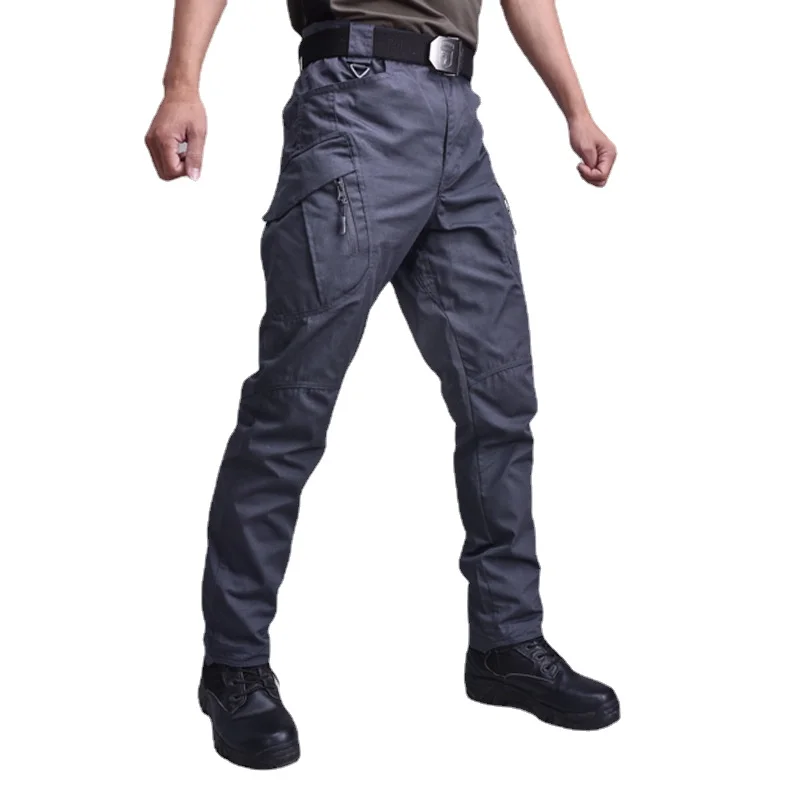 Vonkajšie konzul taktické nohavice Plaid tkanina IX9 City Secret Service Pants Outdoor Class IX7 Viac vreckových nákladných nohavíc lezenie