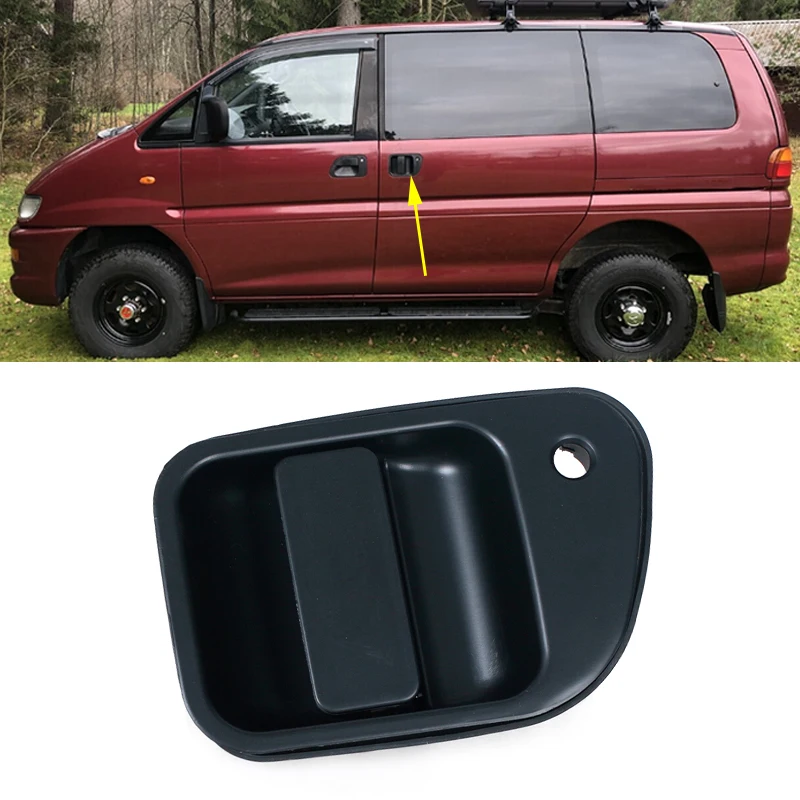 Vonkajšie kľučky z kľučky Vonkajšie kľučky pre vonkajšie dvere pre Mitsubishi Delica L400 1994-1995 1996 1997 1998 1999 1999-2007