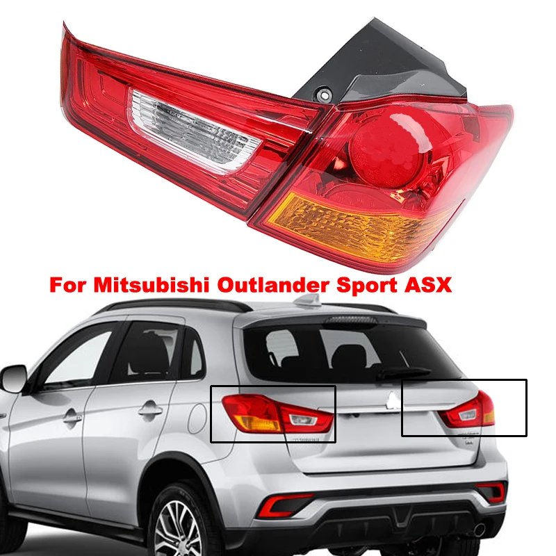 Vonkajšie/vnútorné zadné svetlo zadného žiarovky pre Mitsubishi Outlander Sport ASX RVR 2011 2012 2013-2019 Vodotesné, vynikajúce UV ochrana