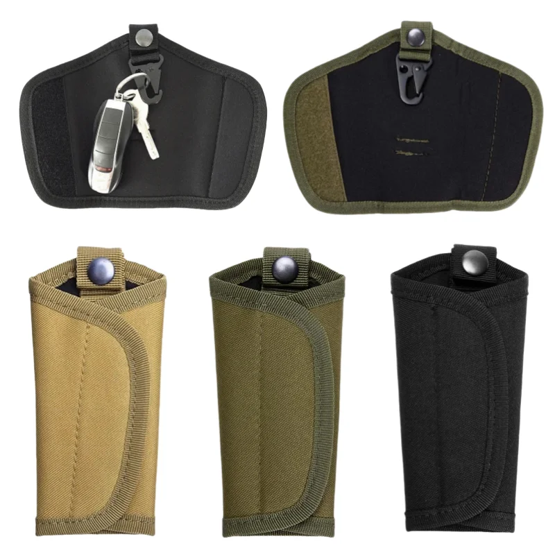 Vonkajší molle vreckový opasok s malými vreckovými držiakmi na kľúče v kabelke kľúča s kľúče vrecko EDC Key peňaženka kempingový nástroj pre turistiku pre mužov Ženy