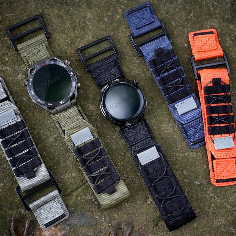 Vonkajší športový remienok 20 mm 22 mm nylonové pásmo pre Huawei Watch GT4 GT3 PRO Náramok pre Samsung pre AmazFit Rýchle vydanie