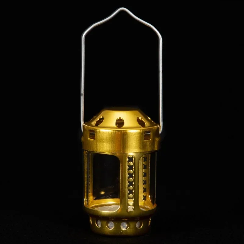 Vonku zlaté kempingy Závesné sviečky Nočný rybolov čajový vosk lucerny Rybárska lampa hliníková zliatina Atmosféra kôň lampa