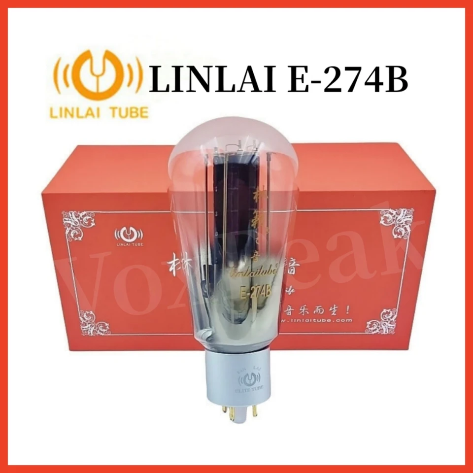 Voxpeak linlai elite E-274B E274B Vákuová elektrónová trubica Upgrade 274b 5U4G 5Z3P 5R4 5ar4 GZ34 5Z4P HIFI Audio trubice ventil Amp DIY Amp DIY