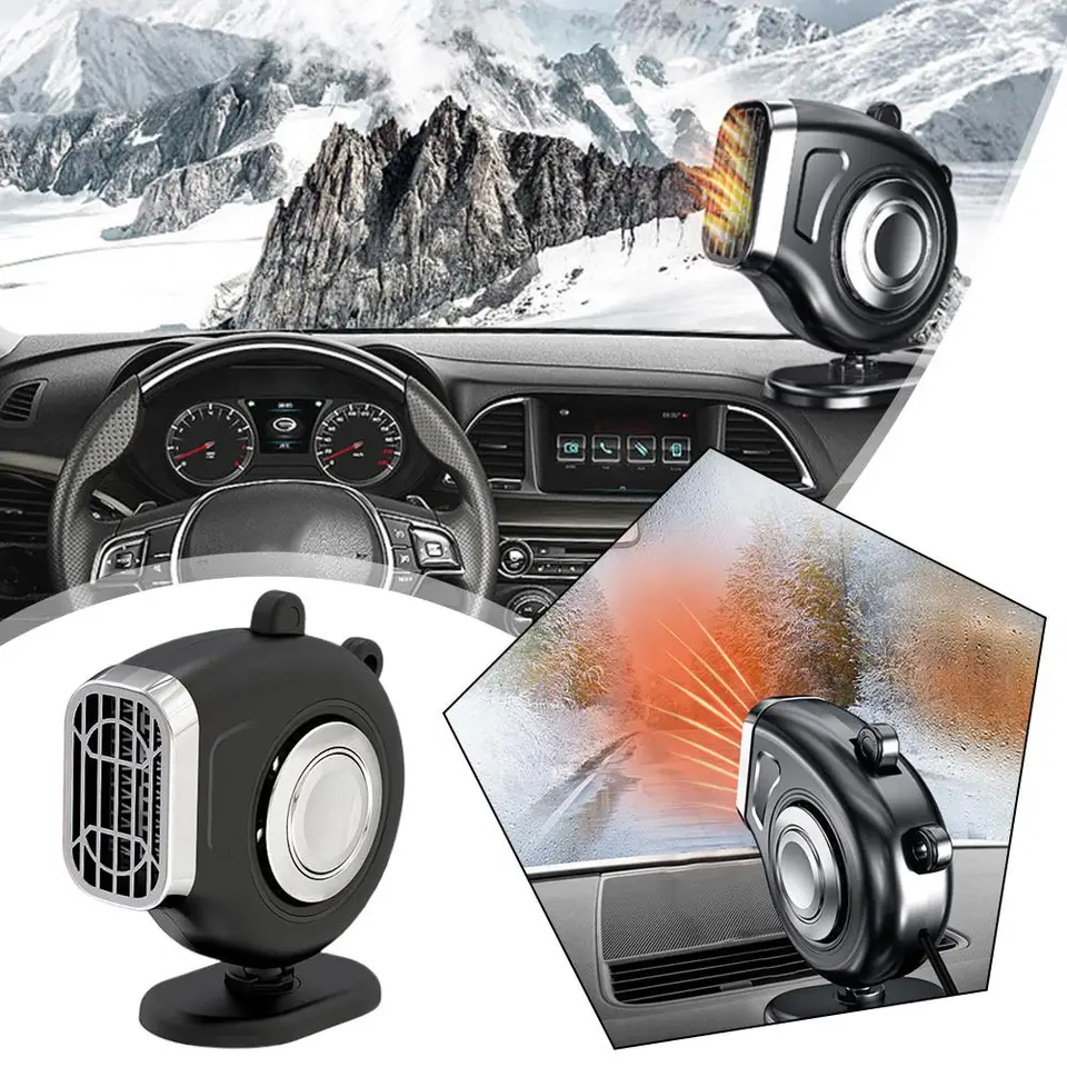 Vozidlo Rapid Defogger DEFOGGER 12V TRUCH SUV Automatické hmlové ohrievače Odstráňte vykurovanie 150 W rýchly dúchadlo vzduchu W9L1