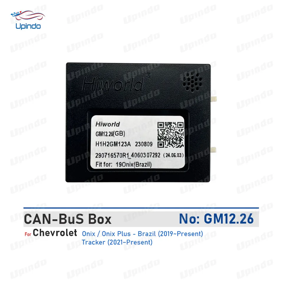 Vozidlo Stereo Android Head Unit Accessories Hiworld GM12.26 Canbus Decoder Can Adapter zbernice pre GM Chevrolet Onix Plus sledovač