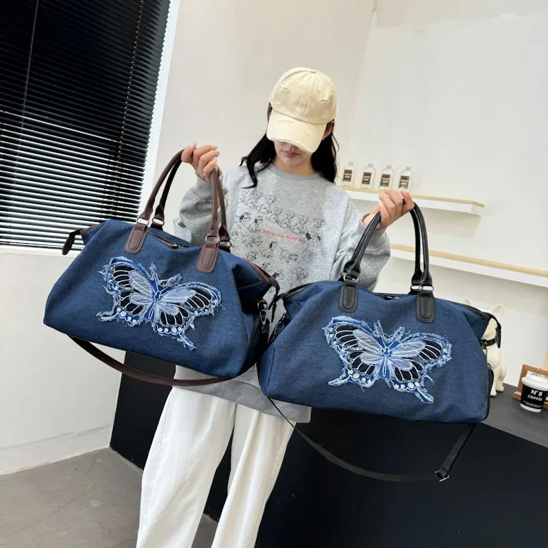 Voľný čas Denim Denim Dámska kabelka cestovná taška Crossbody taška na batožinu cestovná taška Dizajnér Luxusné tašky Coach Tašky Viaje