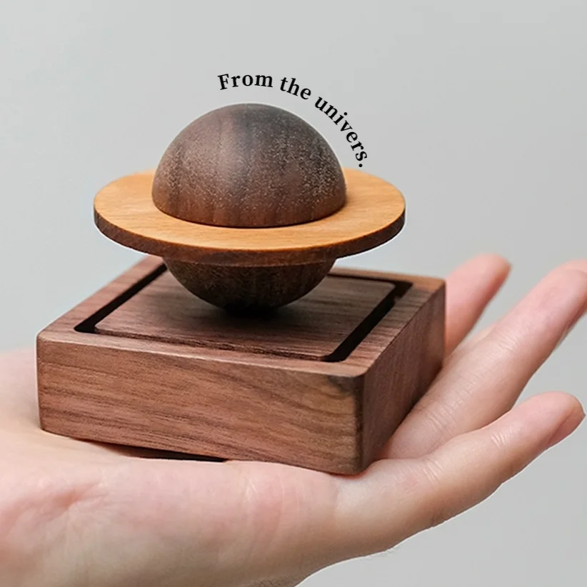 Voňavá drevená planéta vôňa Difúzor aromaterapiu éterický olej domácej spálne vôňu kamenný ornament