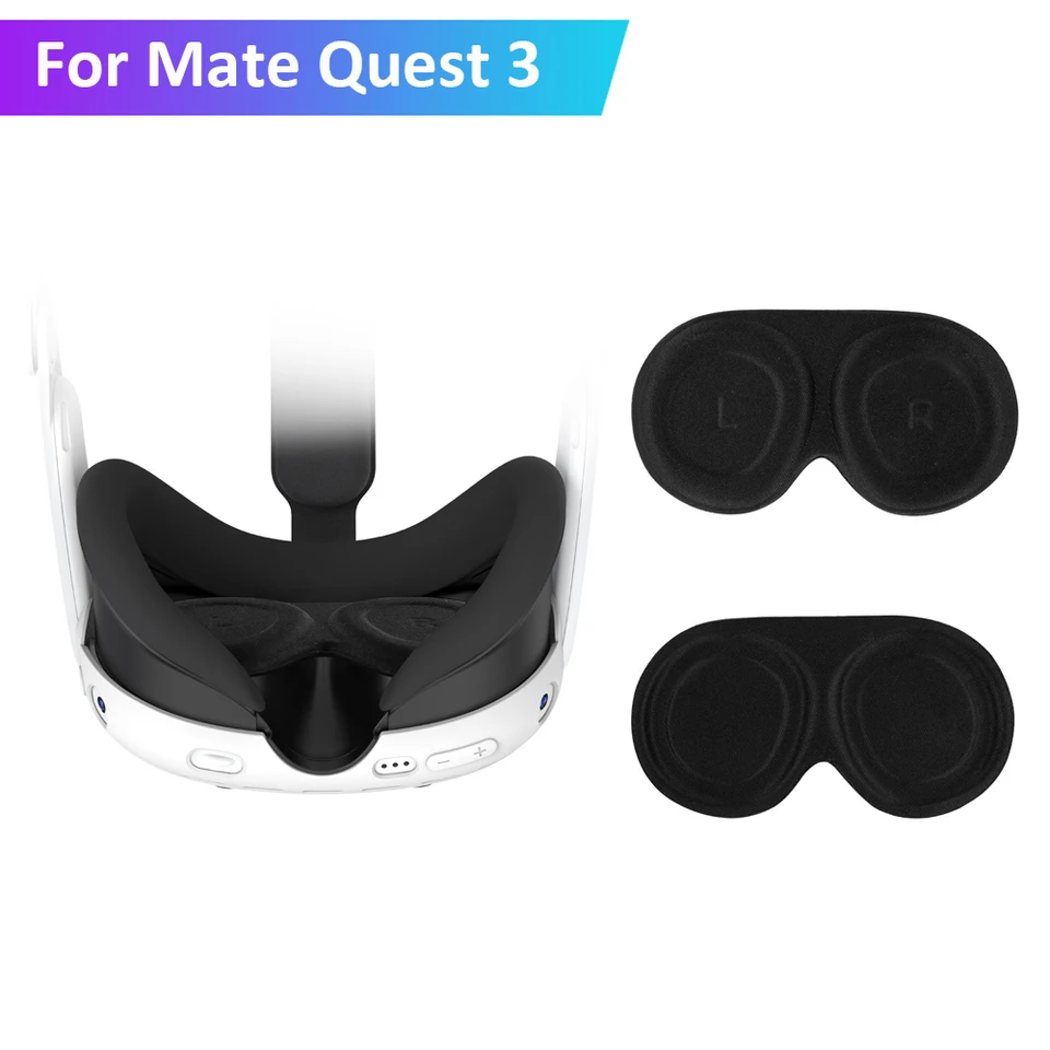 VR šošovky chránia pokrývku pokrytia prachu pre meta quest 3 ochranný rukáv Aniti-Scratch puzdro pre Qculus Quest 3 VR príslušenstvo