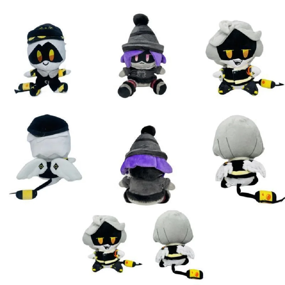 Vražda Drones Dievčatá plyšové hračky Kawaii Cartoon Anime n Dog Uzi Plushie Doll Soft Soft Killers Malé robotické hračky pre deti Christma 25 cm