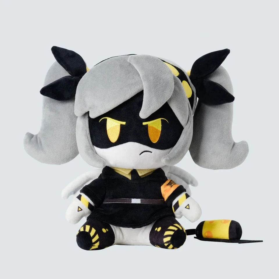 Vražda Drones Dievčatá plyšové hračky Kawaii Cartoon Anime n Dog Uzi Plushie Doll Soft Soft Killers Malé robotické hračky pre deti Christma 25 cm