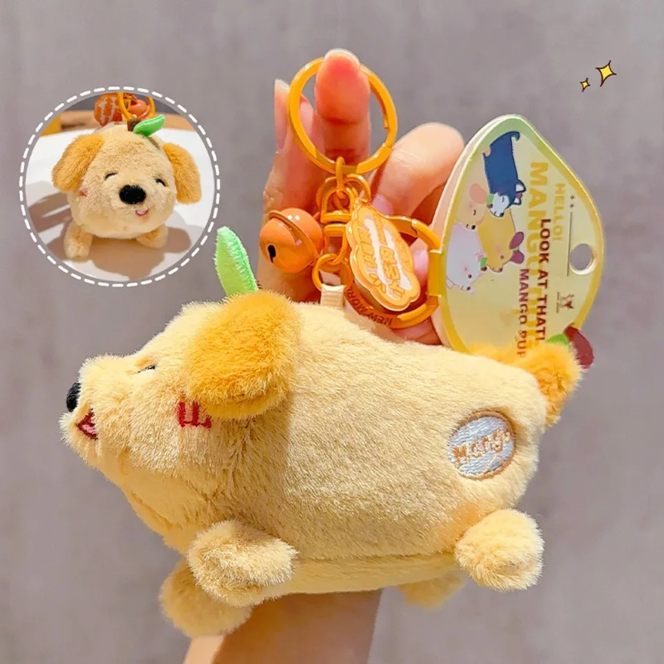 Vreckové doplnky PP bavlna Husky Doll Keychain Mentálna hračka plyšový ps
