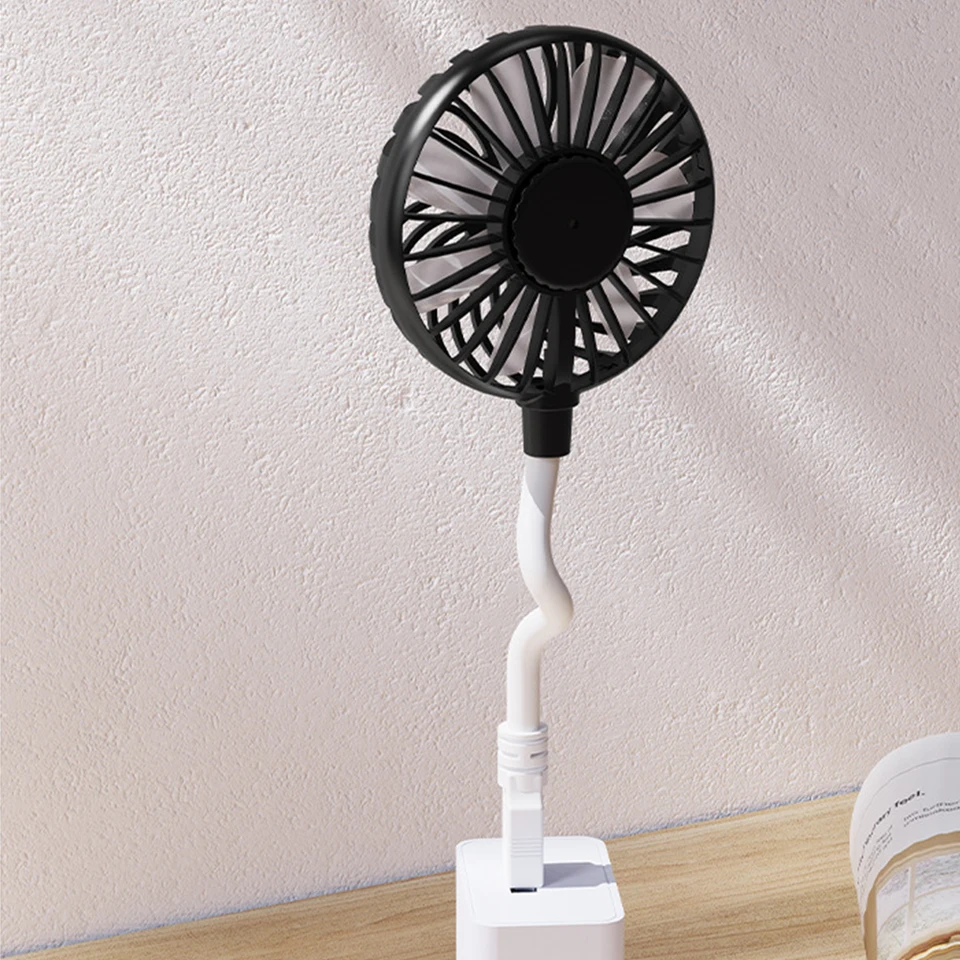 Vreckový ventilátor USB nabíjateľné tiché chladenie banka Mini zástrčka vreckovky Elektrické ventilátory letné cestovné spotrebiče