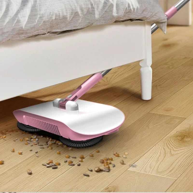 Vreckový zametací stroj, automatický pôdorys, 2 in 1 metla, podlaha domácnosti Dustppan Domácnosť podlaha moppping kvapky