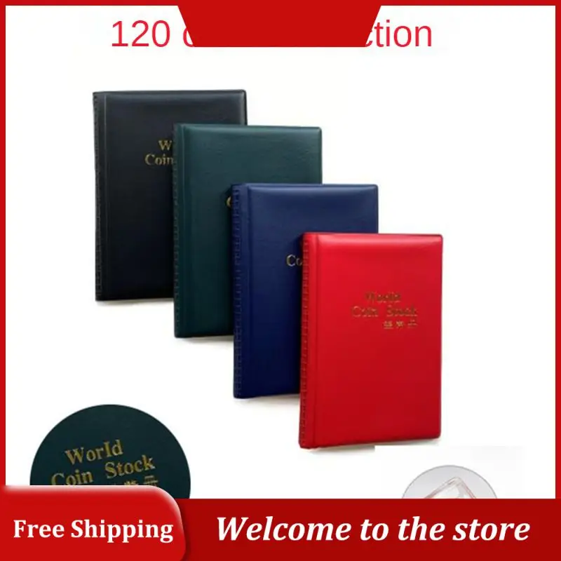 Vrecká 10 strán Money Book Coin Storage Album pre knihy zbierky držiteľov Vysoko kvalitné knihy Royal Coin Collection Books