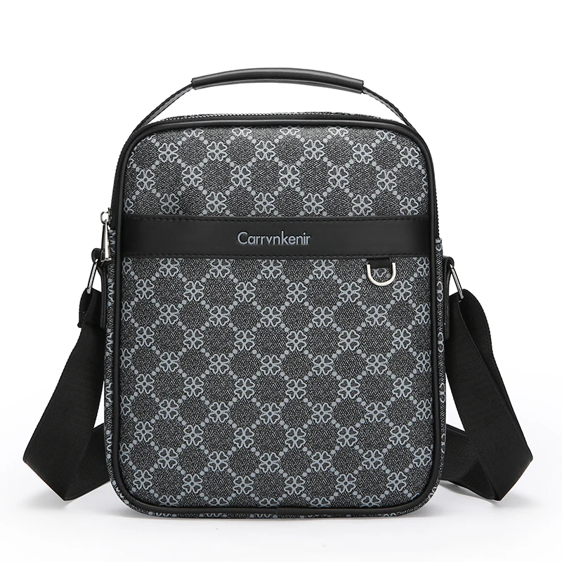 Vrecká Muži príležitostné veľkú kapacitu tlačená koža Pánske vrecká na ramene pre krížové tašky Bolsos para hombre tašky pre mužov Bolsa