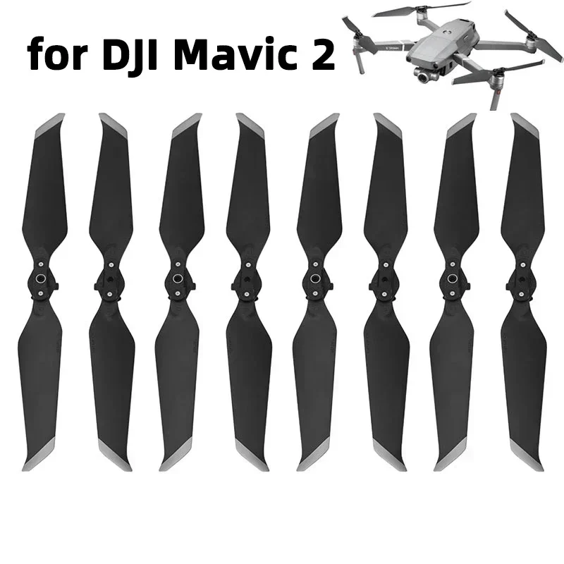 Vrtuľa 4/8ks pre DJI MAVIC 2 Pro Zoom 8743 Nízke šumanie rekvizity rýchleho uvoľnenia skladacieho čepele redukcie hluku