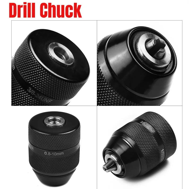 Vrták vŕtačky bez kľúča 0,8 mm-10 mm