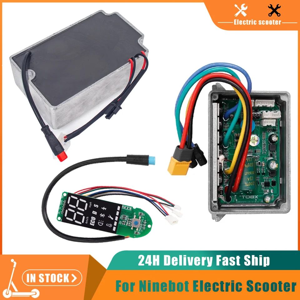 Vstavaná hlavná doska na nabíjačku pre Ninebot Max G30 Kicksooter G30D G30L Electric Scooter Dashboard Dishel Display Part