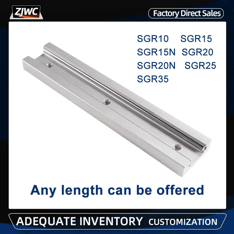 Vstavaný dvojosový lineárny sprievodca SGR10 SGR20 SGR15 SGR15N SGR25 SGR35