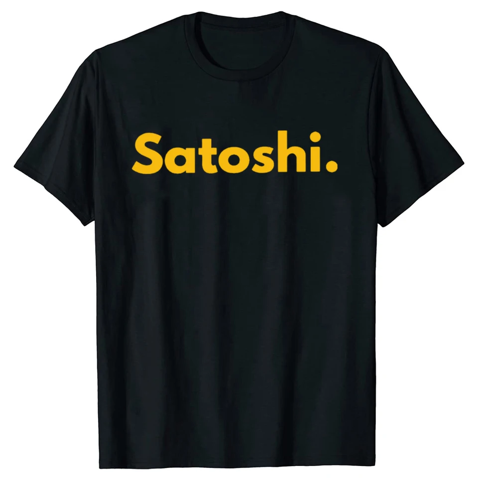 Vtipné blockchain bitcoin satoshi T košele letné grafické bavlnené streetwear s krátkym rukávom narodeniny darčeky Tričko Pánske oblečenie
