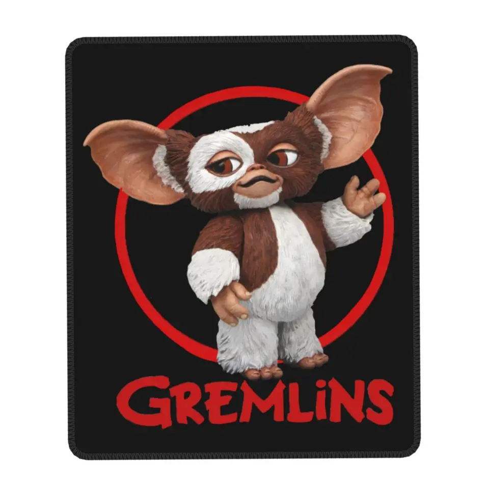 Vtipné podložky Gremlins Mouse Pad Non-Slip Gumer Base Gamer MousePad Accessories Gizmo 80S Movie Mogwai Monster Office PC Desk Mat