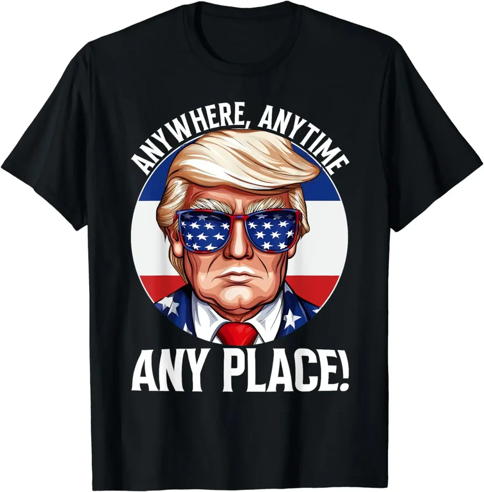 Vtipné tričko Trump Trump 2024 Debata 2024 Volebné košele v štýle unisex pre ženy mužov oblečenie Streetwear y2k