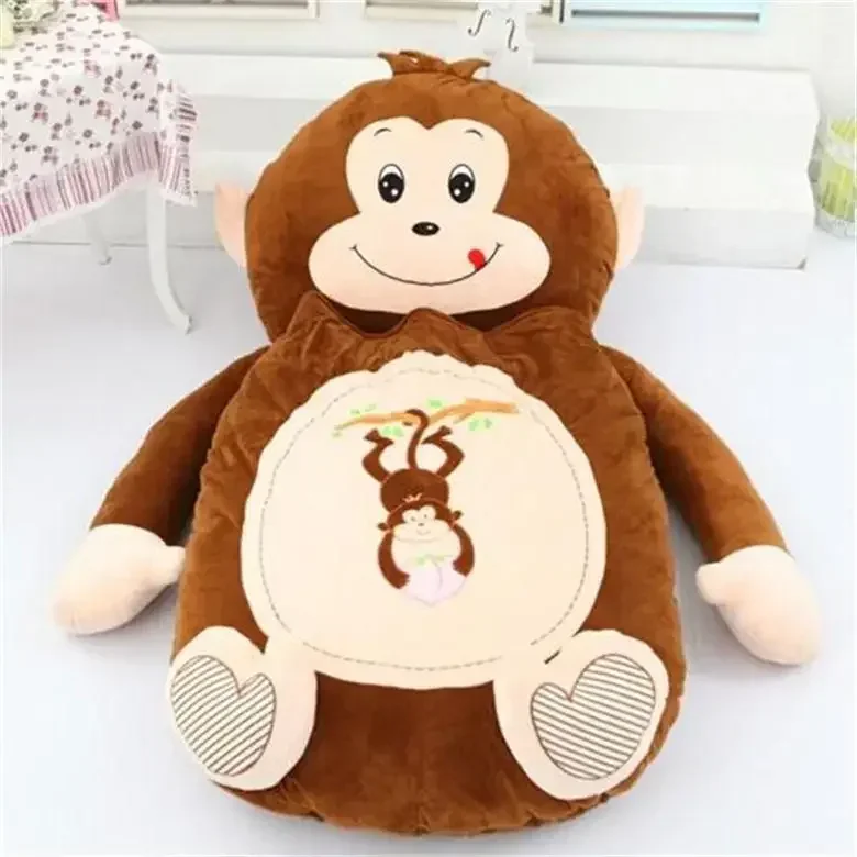 [Vtipné] Veľmi roztomilý karikatúra spacák Spaľca mäkká zviera Opič Opica Cat FROG Bear Bed Koberec Tatami Sofa Mat Beanbag plyšové hračky pre deti darček