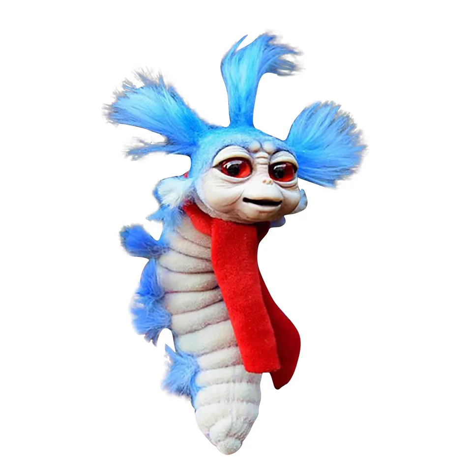 Vtipný hračkársky červ z labyrintov ručne vyrábaný červ plnú hračku Funny Present Plush Dollt Fitget Hračky dekorácie umelecké diela pre dom
